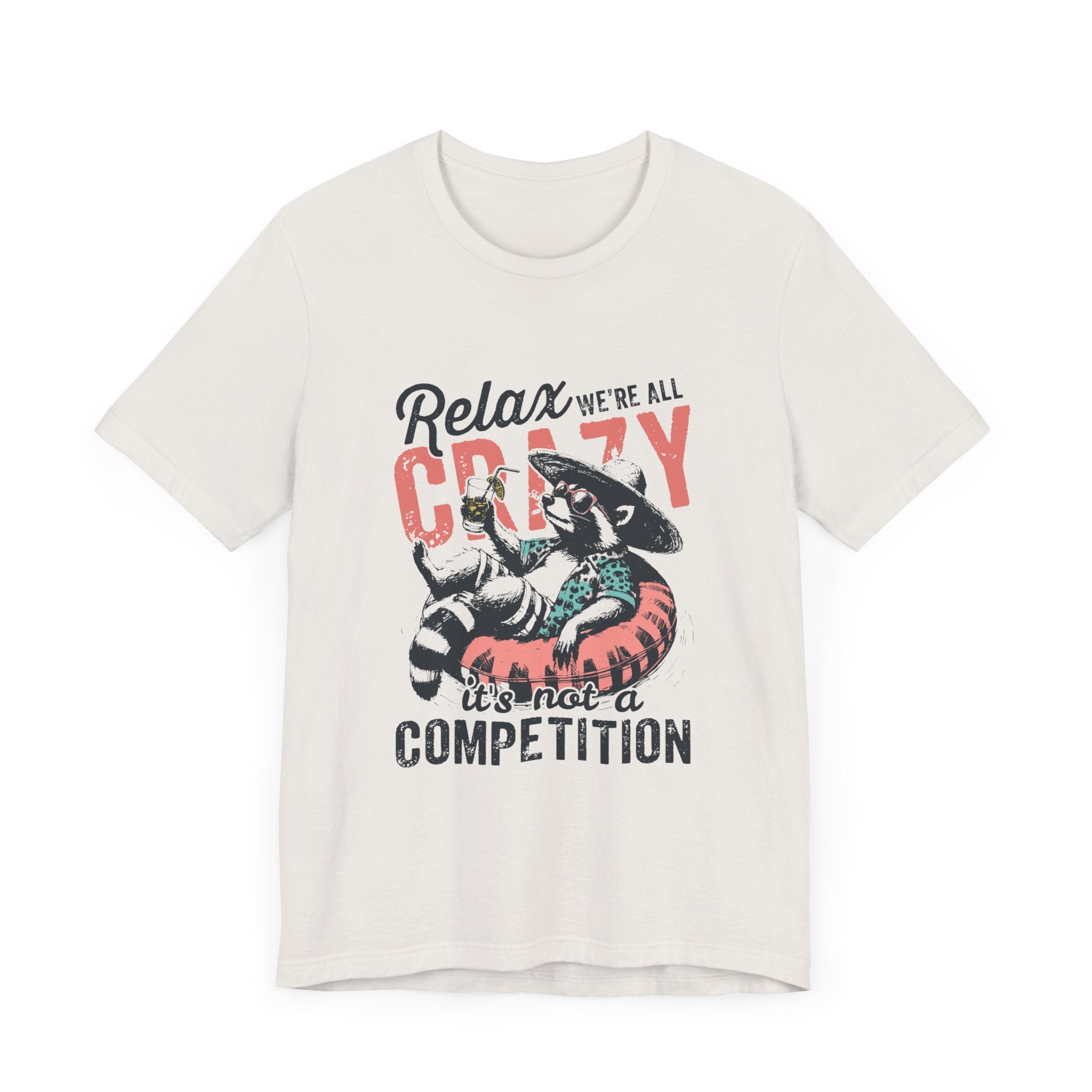 Raccoon Funny Graphic Shirt, Trash Panda Tee, Silly Raccoon by PopCultureByDesign36