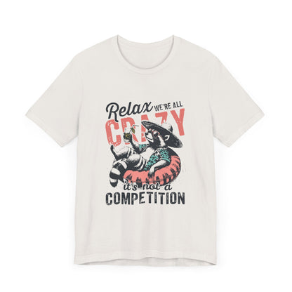 Raccoon Funny Graphic Shirt, Trash Panda Tee, Silly Raccoon - Popbydesign