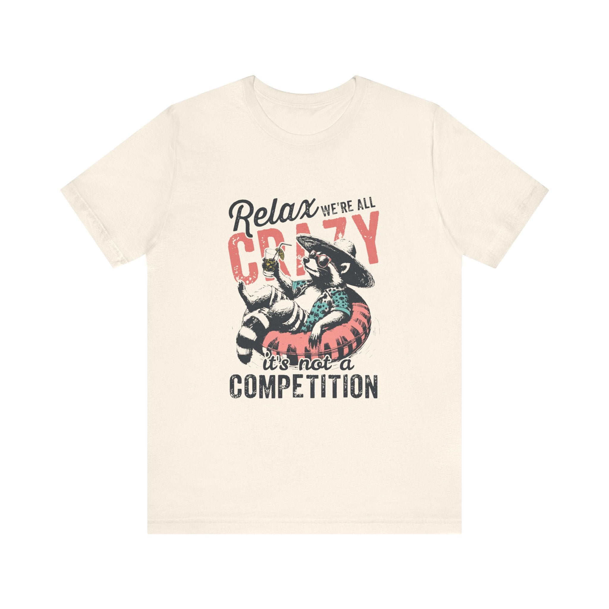 Raccoon Funny Graphic Shirt, Trash Panda Tee, Silly Raccoon by PopCultureByDesign36