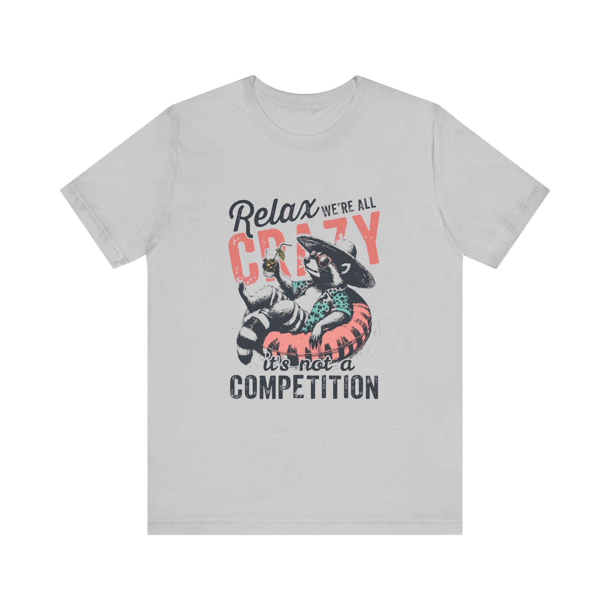 Raccoon Funny Graphic Shirt, Trash Panda Tee, Silly Raccoon by PopCultureByDesign36