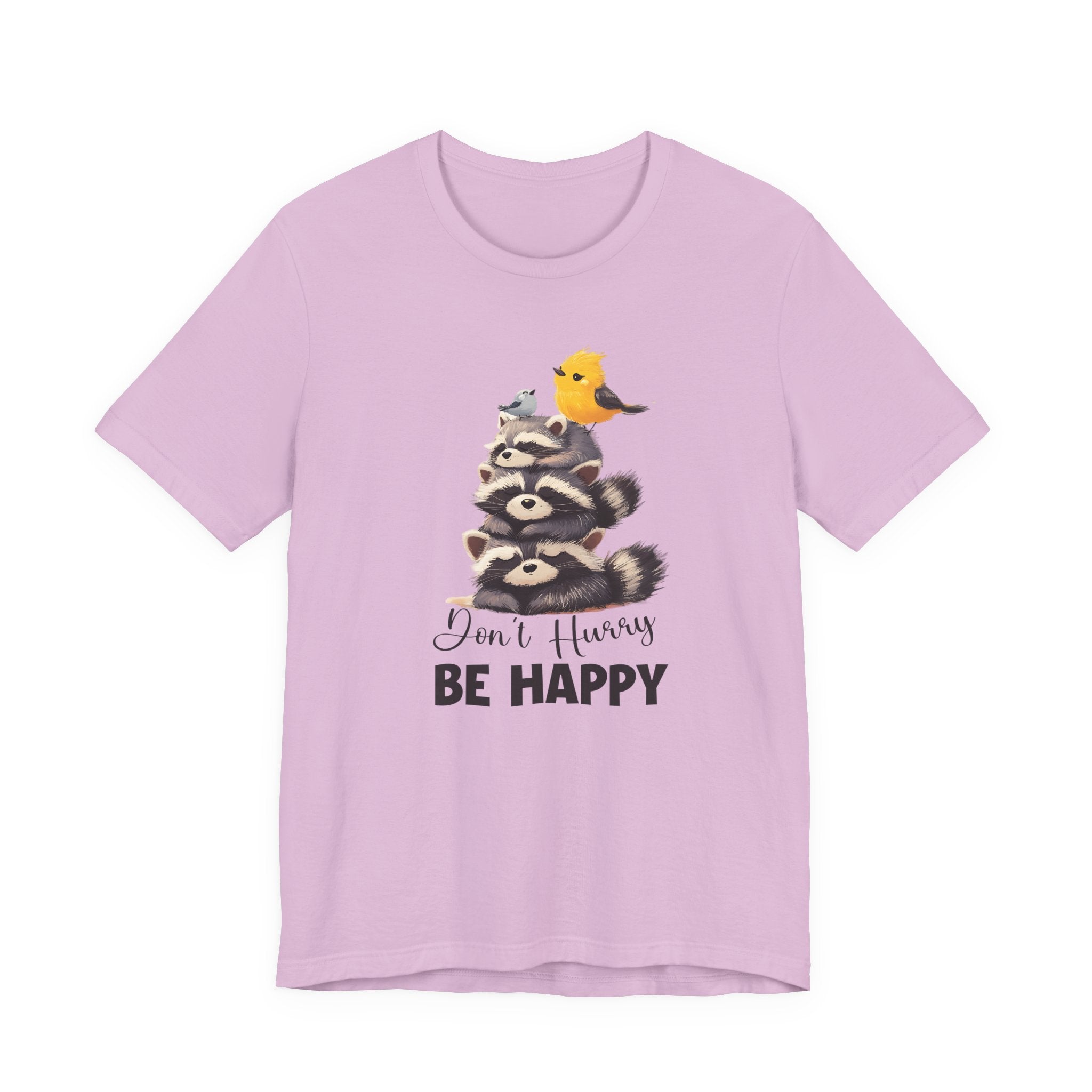 Raccoon Lover Shirt | Don't Hurry Be Happy | Cute Designs by PopCultureByDesign36