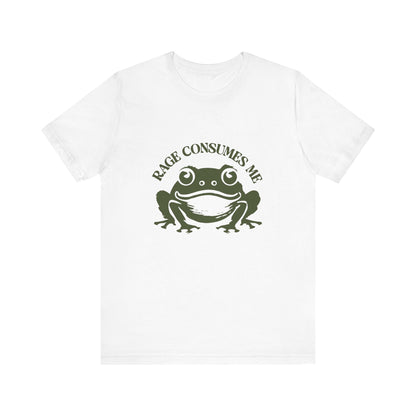 Rage Consumes Me Shirt, Frog Pond TShirt, Meme Frog Shirt - Popbydesign