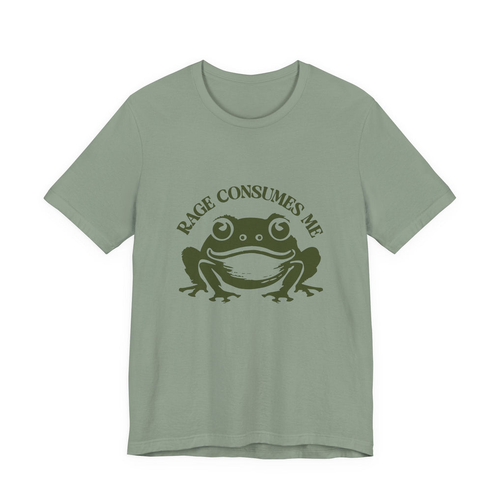 Rage Consumes Me Shirt, Frog Pond TShirt, Meme Frog Shirt by PopCultureByDesign36