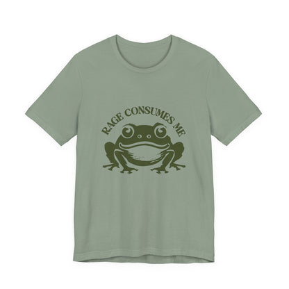 Rage Consumes Me Shirt, Frog Pond TShirt, Meme Frog Shirt - Popbydesign