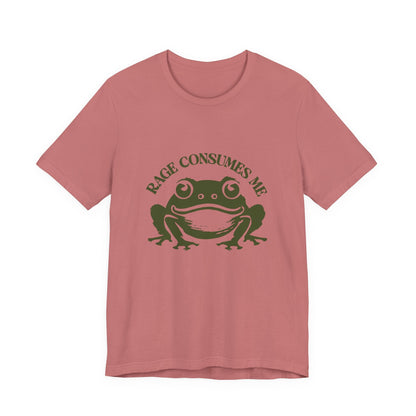 Rage Consumes Me Shirt, Frog Pond TShirt, Meme Frog Shirt - Popbydesign