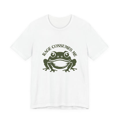 Rage Consumes Me Shirt, Frog Pond TShirt, Meme Frog Shirt - Popbydesign