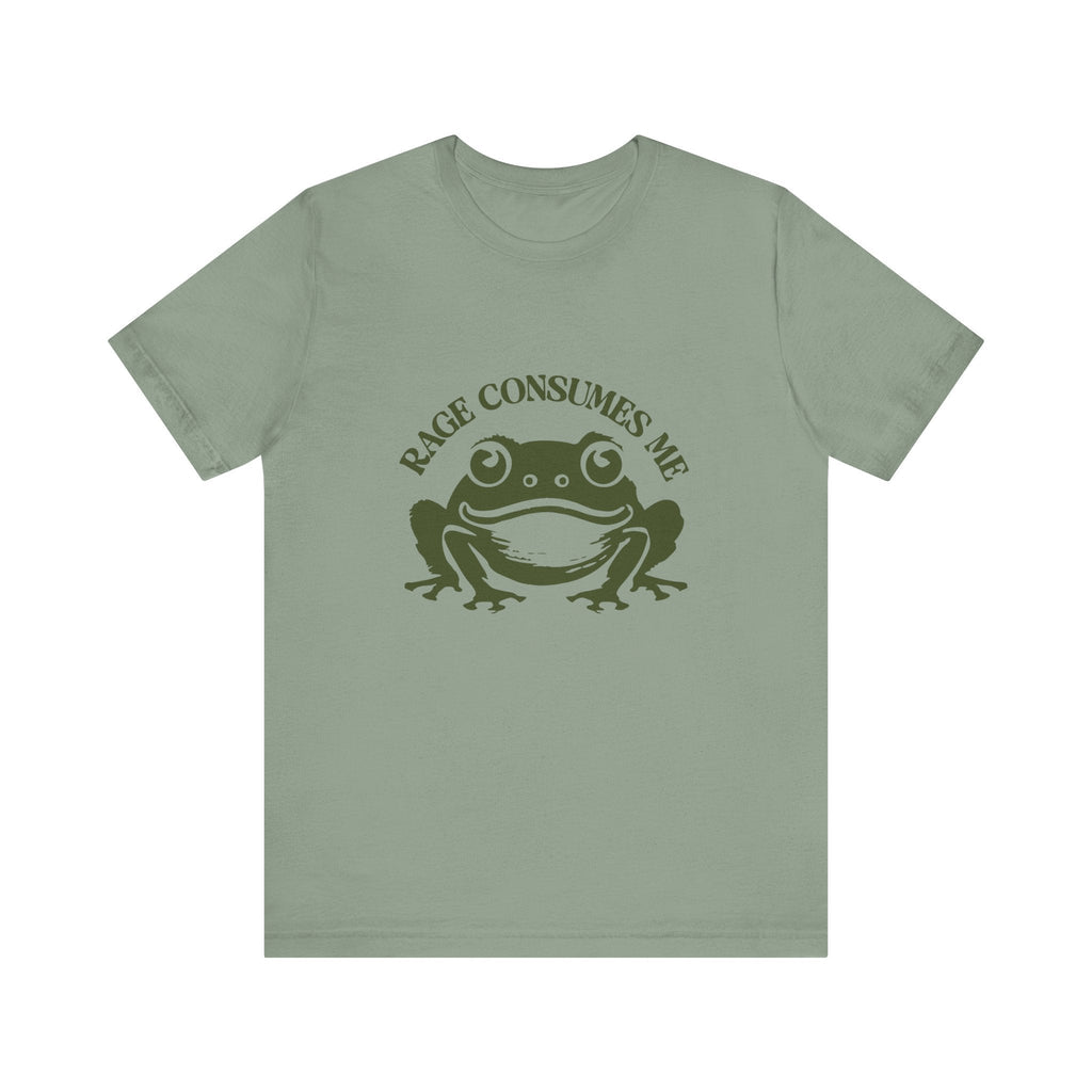 Rage Consumes Me Shirt, Frog Pond TShirt, Meme Frog Shirt by PopCultureByDesign36