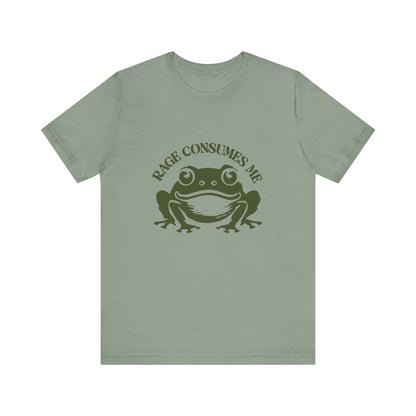 Rage Consumes Me Shirt, Frog Pond TShirt, Meme Frog Shirt - Popbydesign