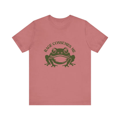 Rage Consumes Me Shirt, Frog Pond TShirt, Meme Frog Shirt - Popbydesign