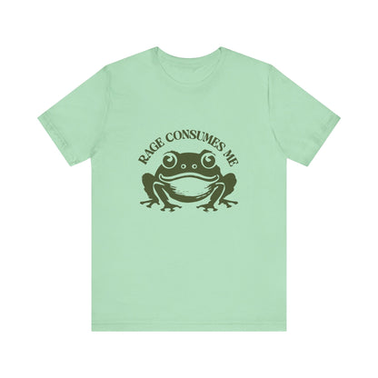 Rage Consumes Me Shirt, Frog Pond TShirt, Meme Frog Shirt - Popbydesign