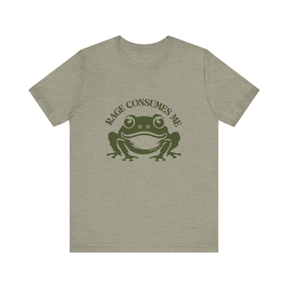 Rage Consumes Me Shirt, Frog Pond TShirt, Meme Frog Shirt - Popbydesign