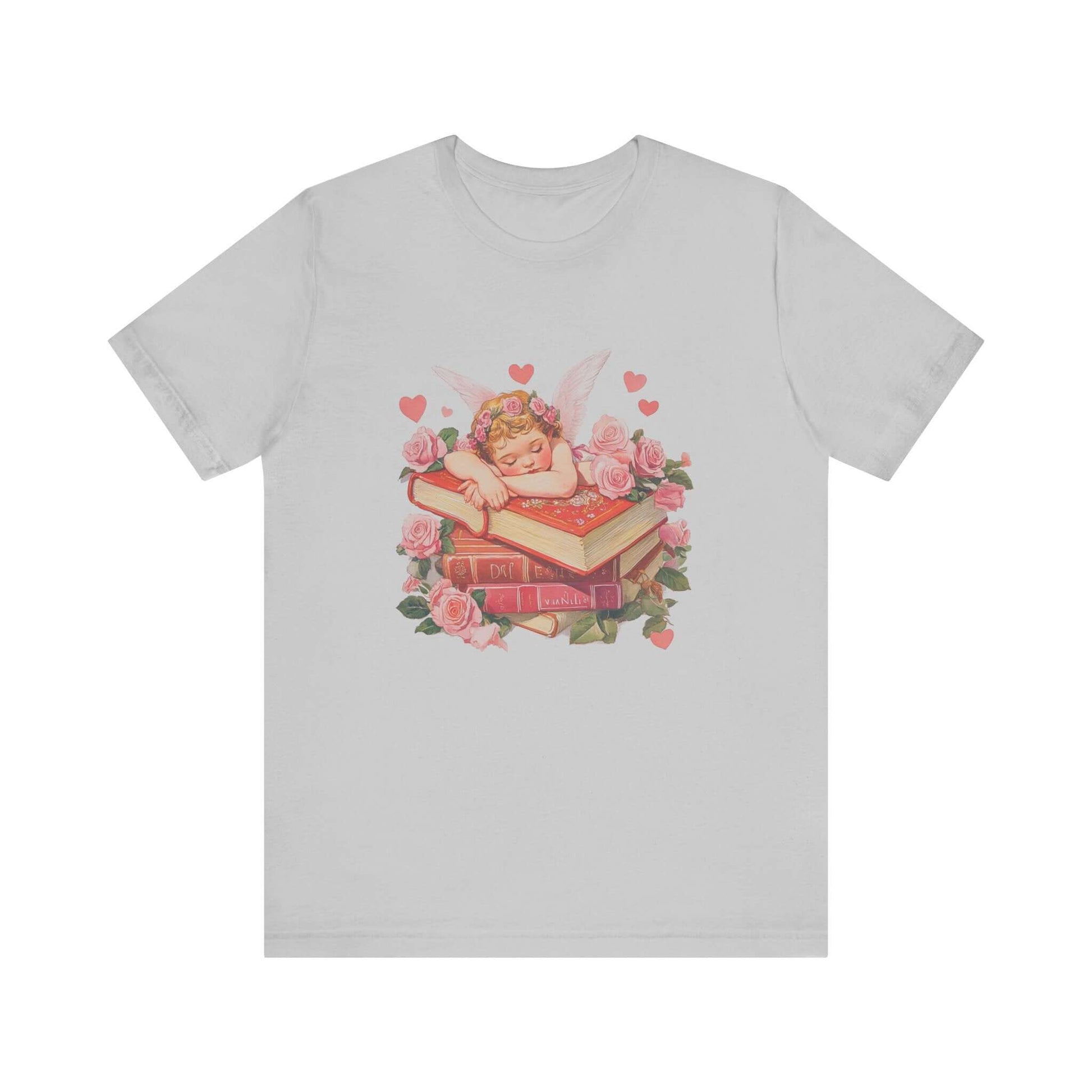 Reading Cupid Shirt, Funny Cupid Shirt, Cupid Love Shirt, Book Reader Shirt - Popbydesign