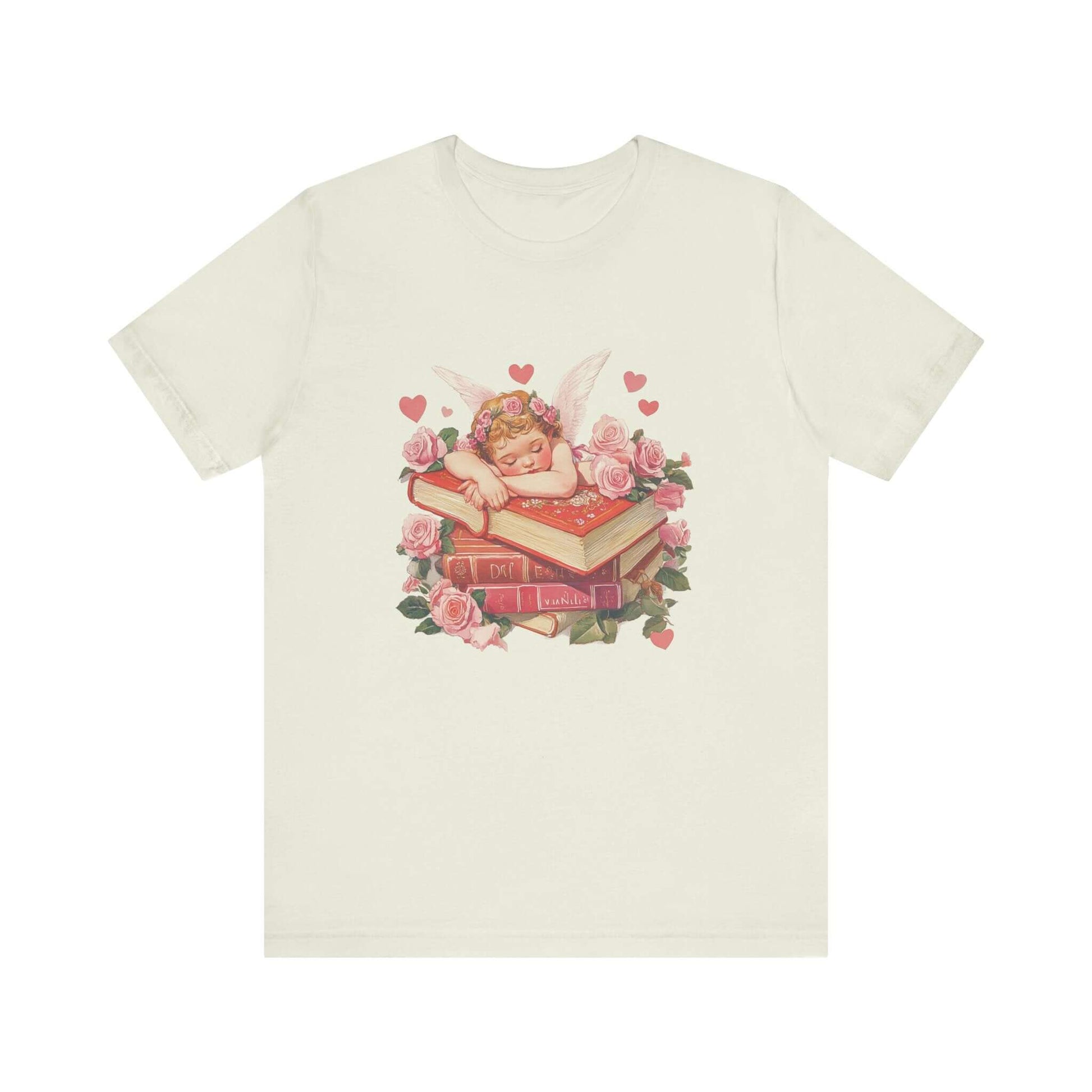 Reading Cupid Shirt, Funny Cupid Shirt, Cupid Love Shirt, Book Reader Shirt - Popbydesign