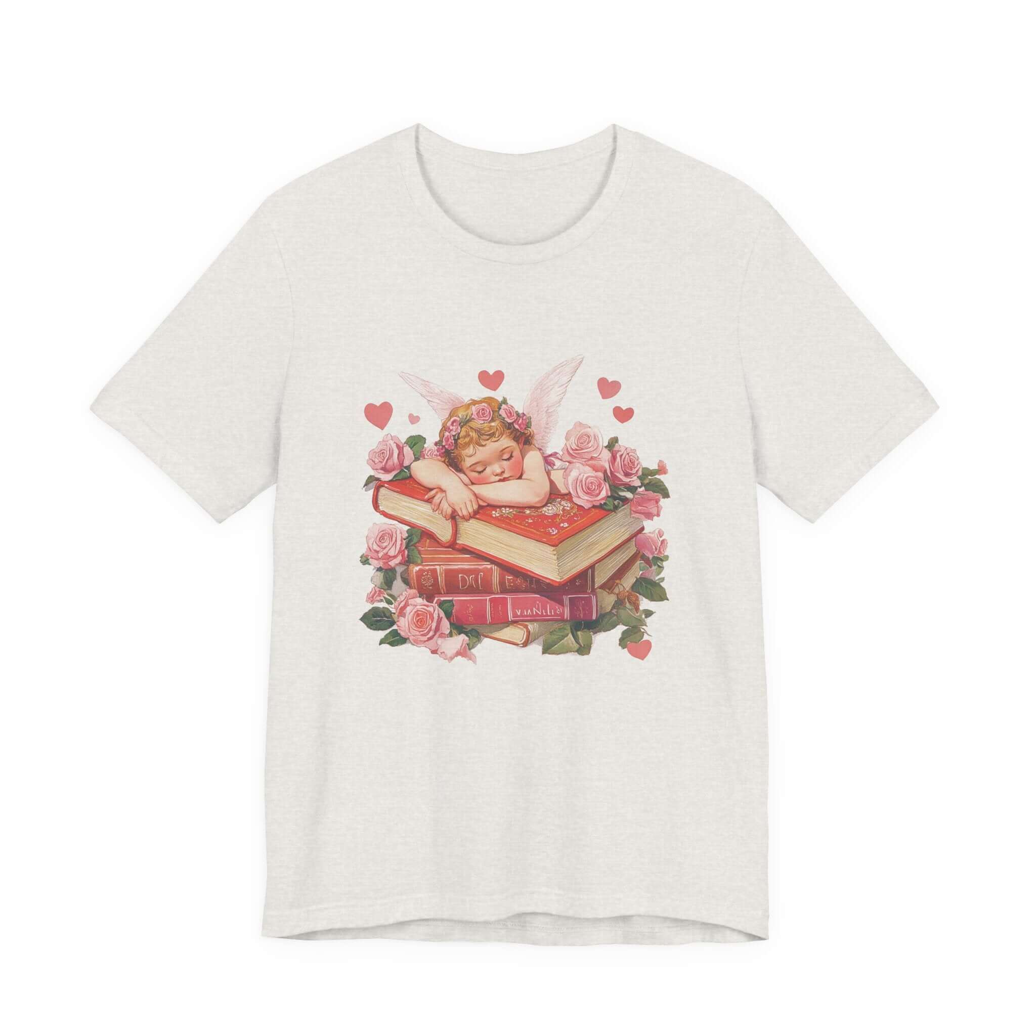 Reading Cupid Shirt, Funny Cupid Shirt, Cupid Love Shirt, Book Reader Shirt by PopCultureByDesign36