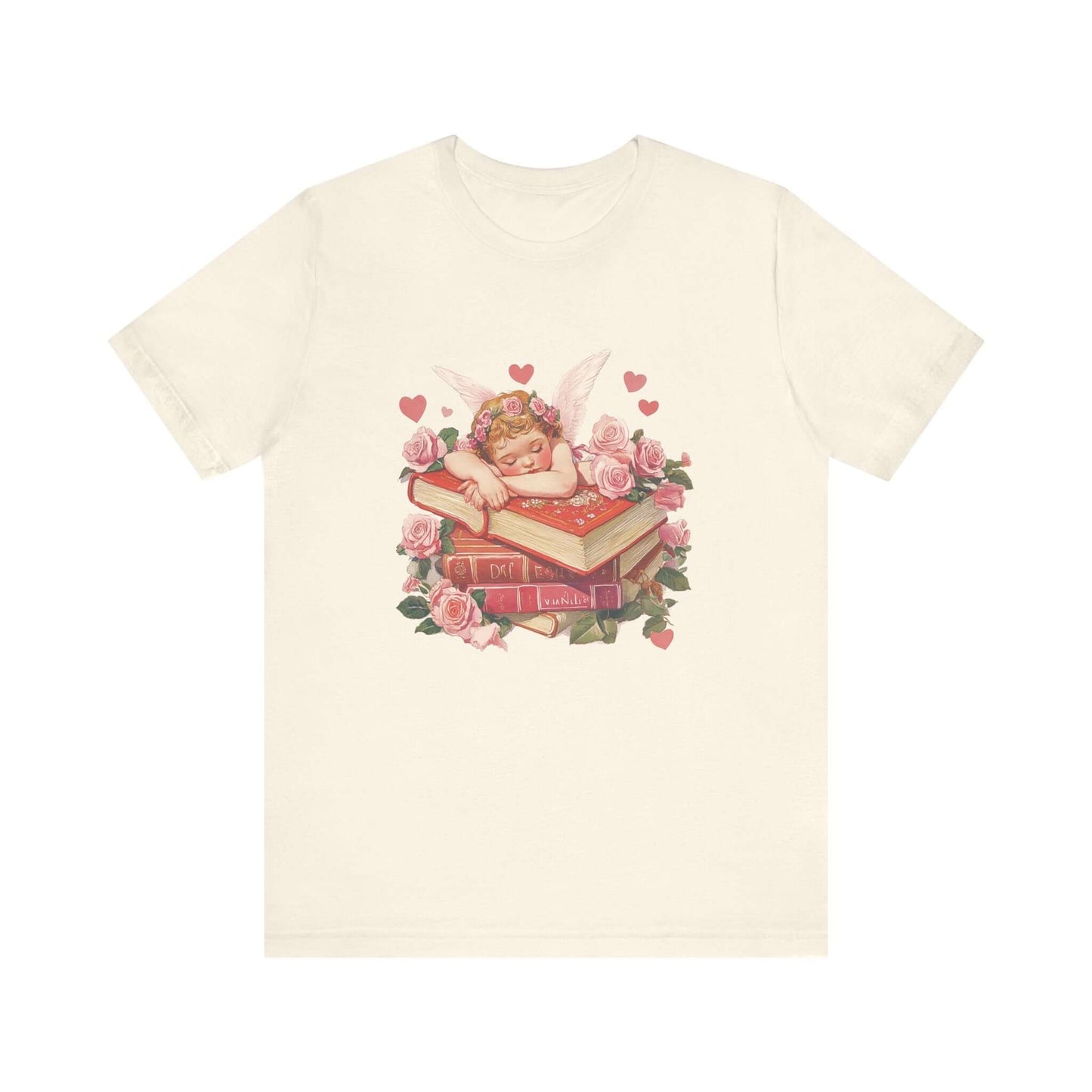 Reading Cupid Shirt, Funny Cupid Shirt, Cupid Love Shirt, Book Reader Shirt - Popbydesign