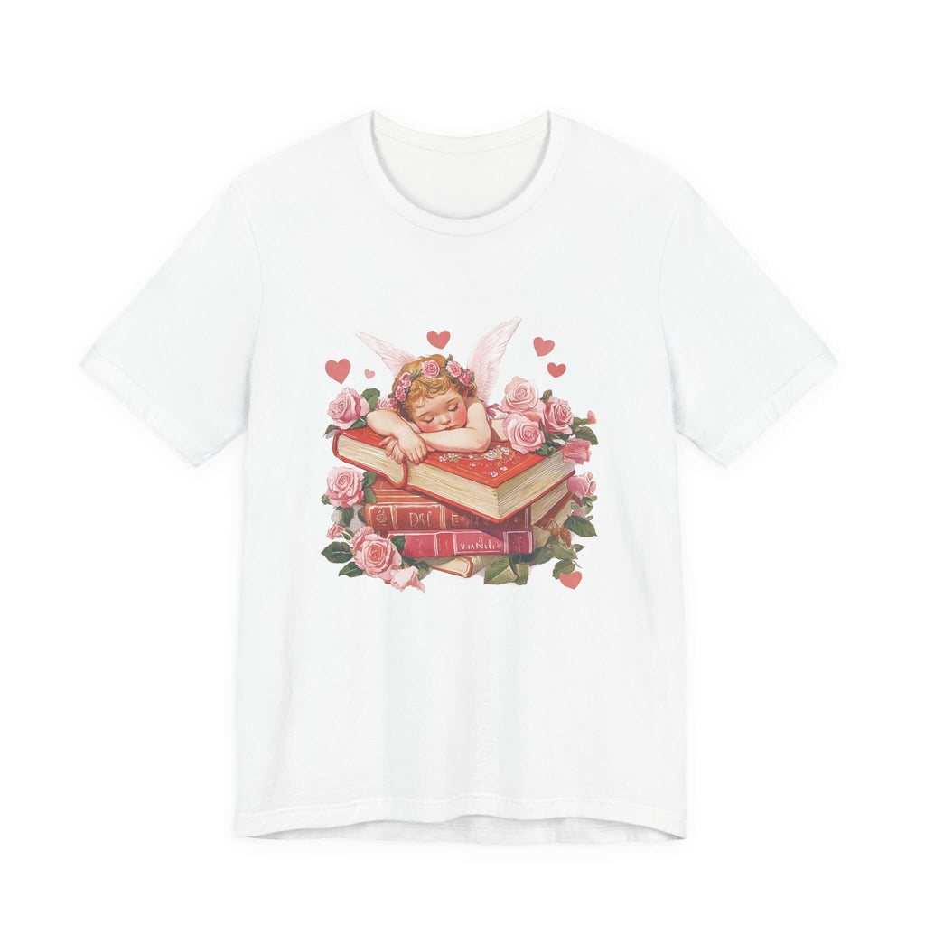 Reading Cupid Shirt, Funny Cupid Shirt, Cupid Love Shirt, Book Reader Shirt by PopCultureByDesign36
