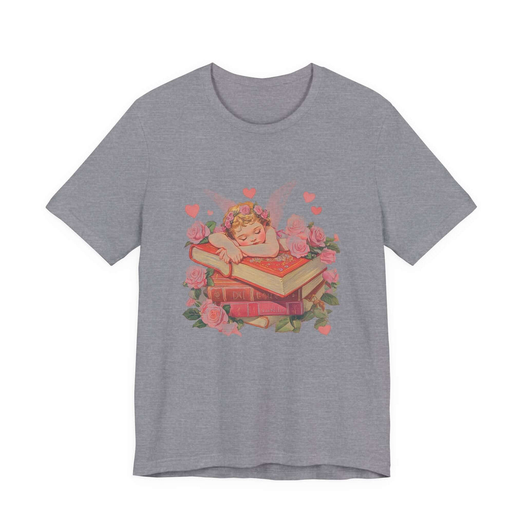 Reading Cupid Shirt, Funny Cupid Shirt, Cupid Love Shirt, Book Reader Shirt by PopCultureByDesign36