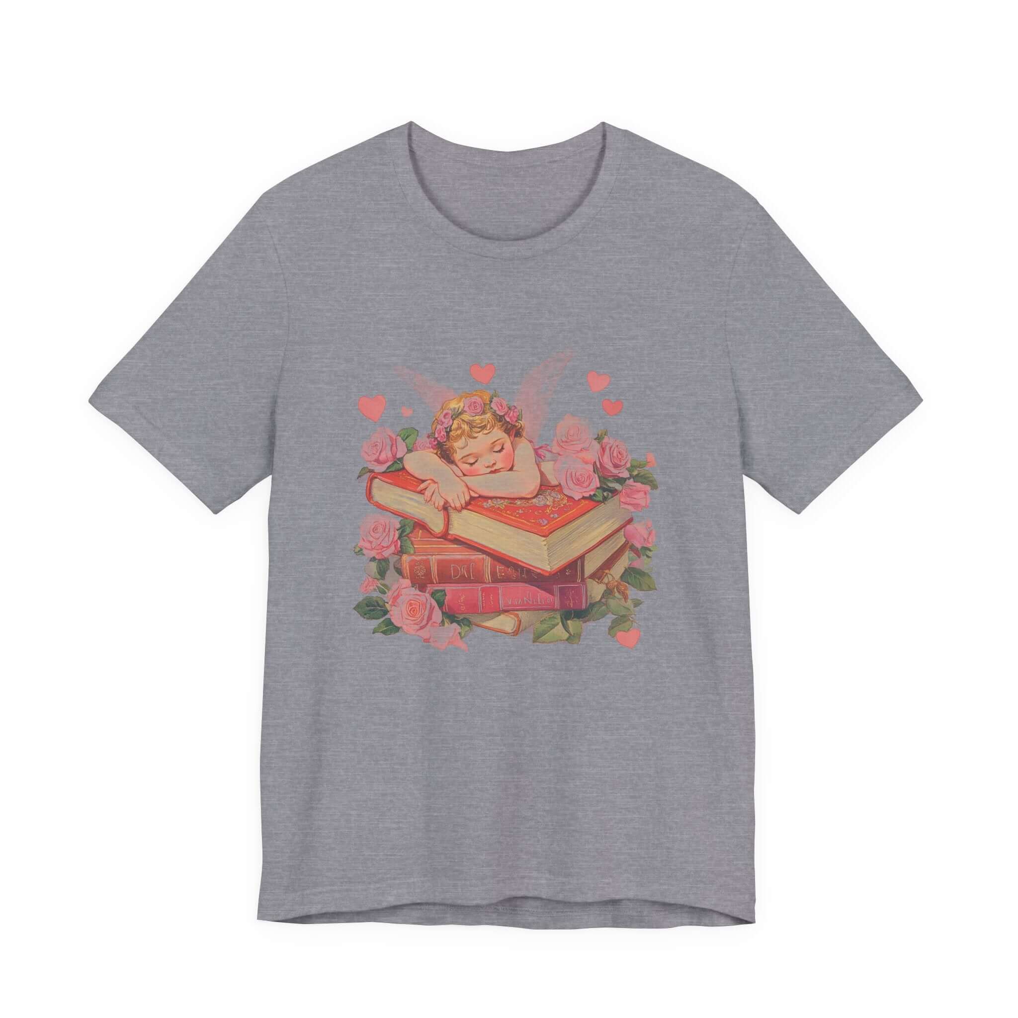 Reading Cupid Shirt, Funny Cupid Shirt, Cupid Love Shirt, Book Reader Shirt by PopCultureByDesign36