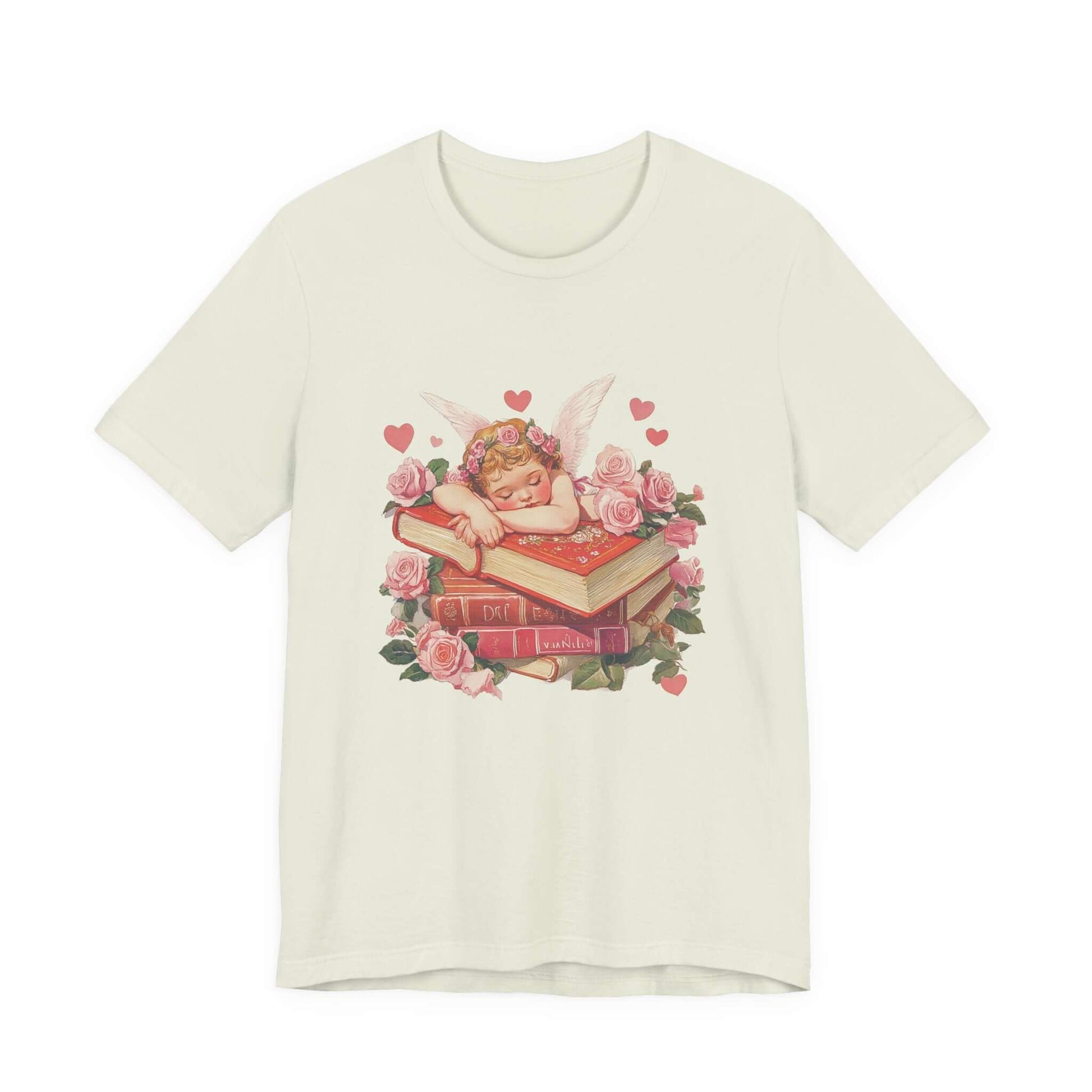 Reading Cupid Shirt, Funny Cupid Shirt, Cupid Love Shirt, Book Reader Shirt - Popbydesign