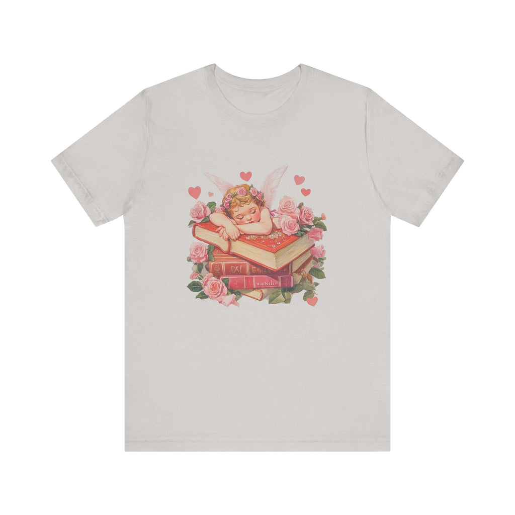 Reading Cupid Shirt, Funny Cupid Shirt, Cupid Love Shirt, Book Reader Shirt by PopCultureByDesign36