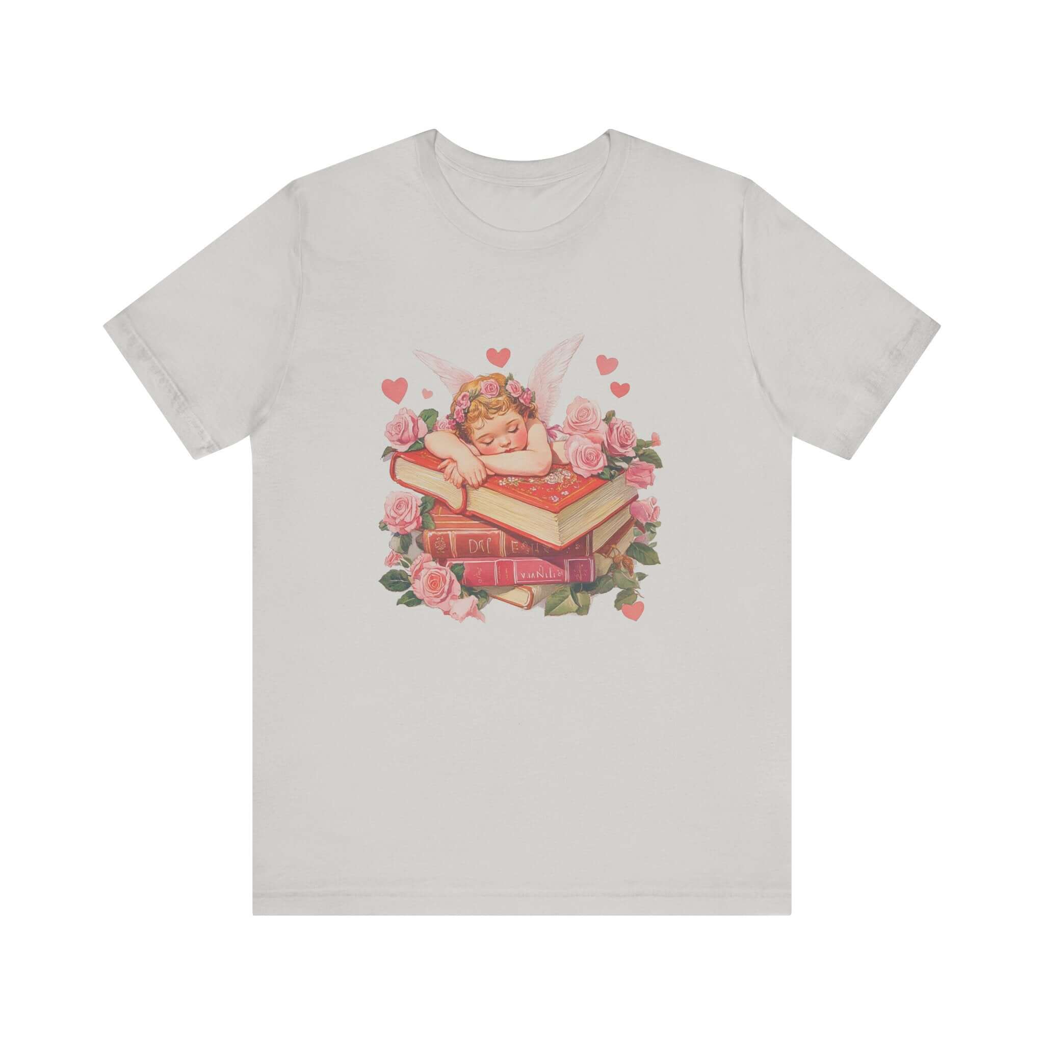 Reading Cupid Shirt, Funny Cupid Shirt, Cupid Love Shirt, Book Reader Shirt by PopCultureByDesign36