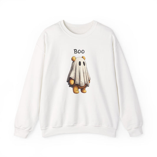 Retro Boo Ghost Halloween Sweatshirt, Halloween sweatshirt - Popbydesign