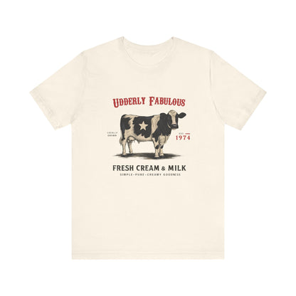 Retro Cattle Shirt, Gift for Cow Lover, Farmer Gift - Popbydesign