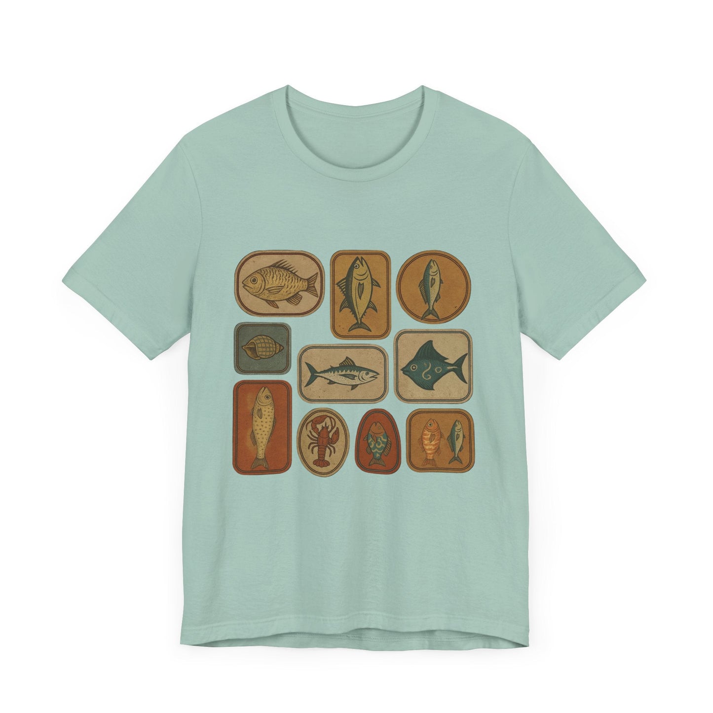 Retro Fisher Shirt, Fish Shirt For Men, Fisher Tee, Fisher Gifts - Popbydesign