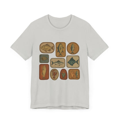 Retro Fisher Shirt, Fish Shirt For Men, Fisher Tee, Fisher Gifts - Popbydesign