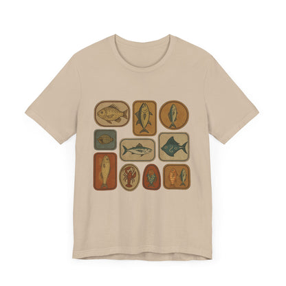 Retro Fisher Shirt, Fish Shirt For Men, Fisher Tee, Fisher Gifts - Popbydesign