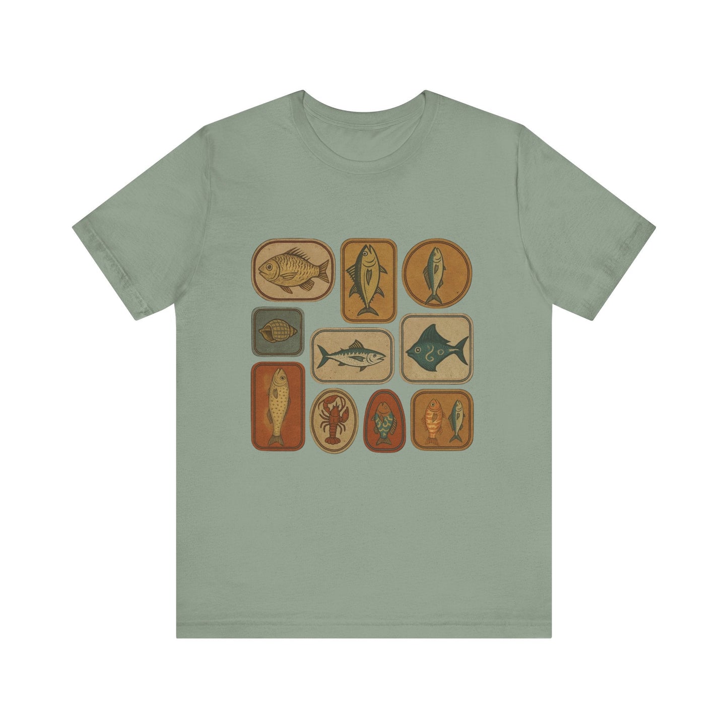Retro Fisher Shirt, Fish Shirt For Men, Fisher Tee, Fisher Gifts - Popbydesign