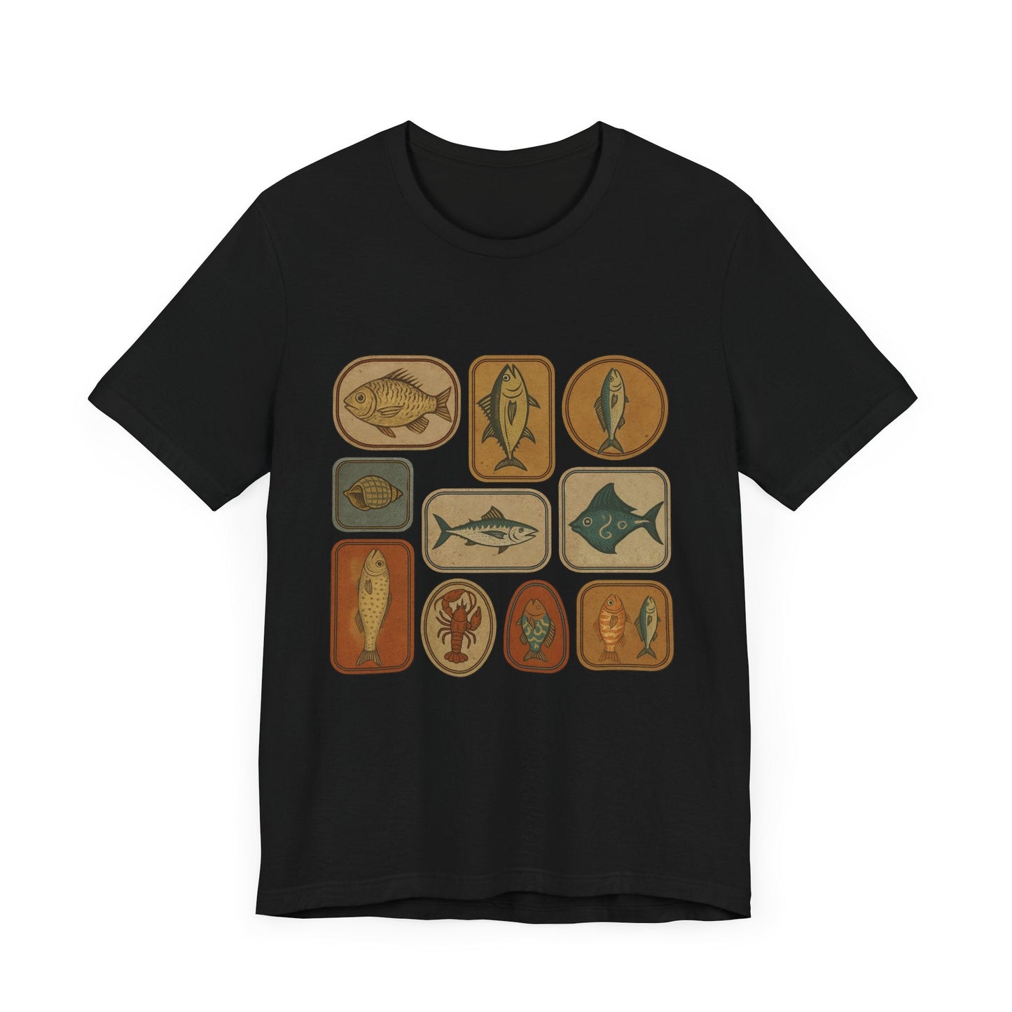 Retro Fisher Shirt, Fish Shirt For Men, Fisher Tee, Fisher Gifts - Popbydesign