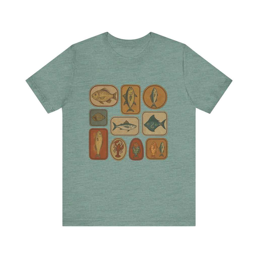 Retro Fisher Shirt, Fish Shirt For Men, Fisher Tee, Fisher Gifts by PopCultureByDesign36