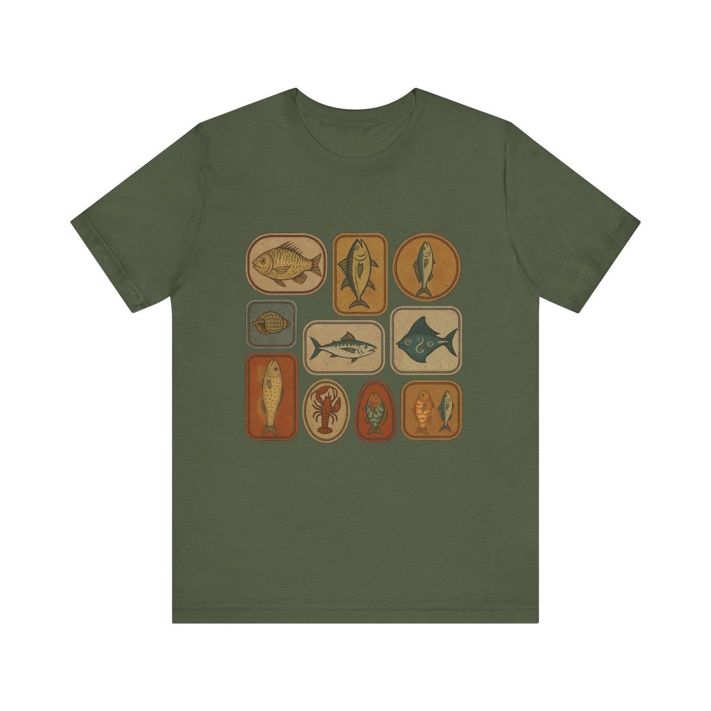 Retro Fisher Shirt, Fish Shirt For Men, Fisher Tee, Fisher Gifts - Popbydesign