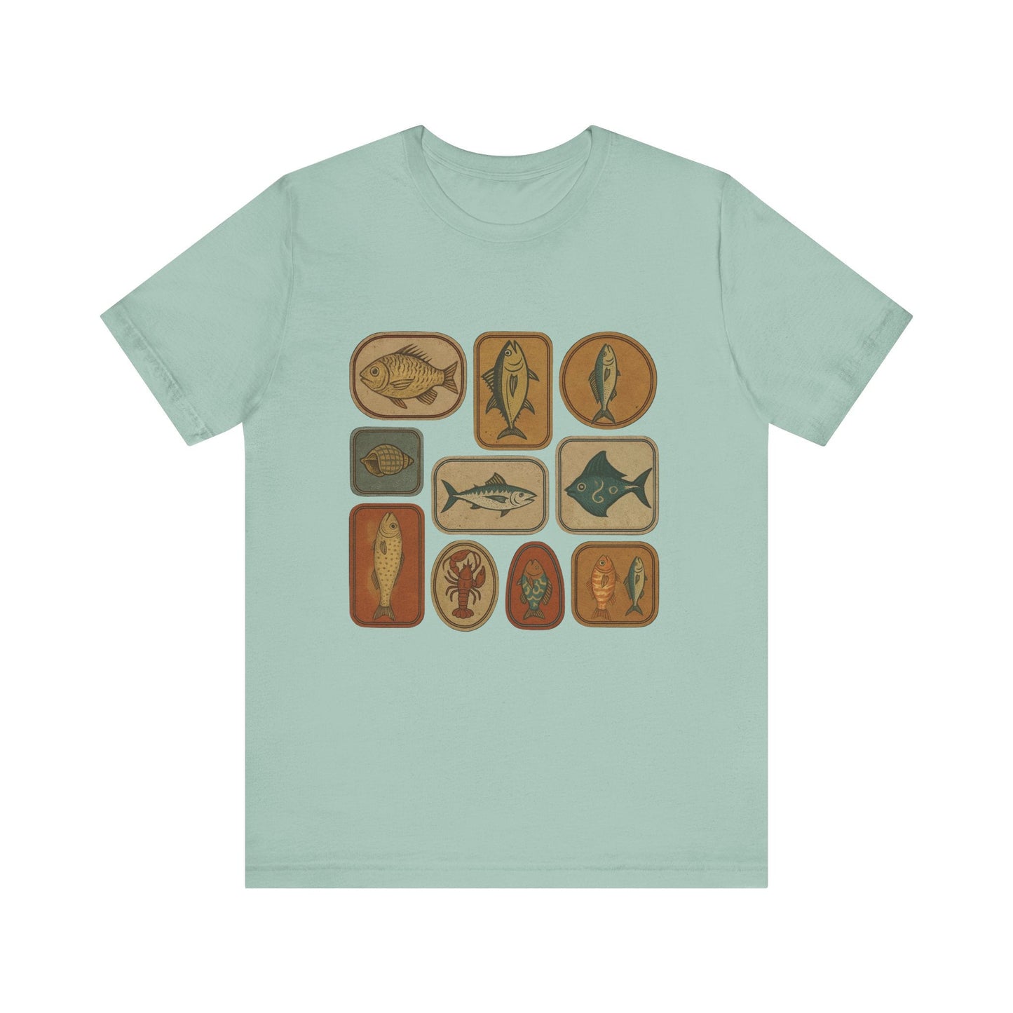 Retro Fisher Shirt, Fish Shirt For Men, Fisher Tee, Fisher Gifts - Popbydesign