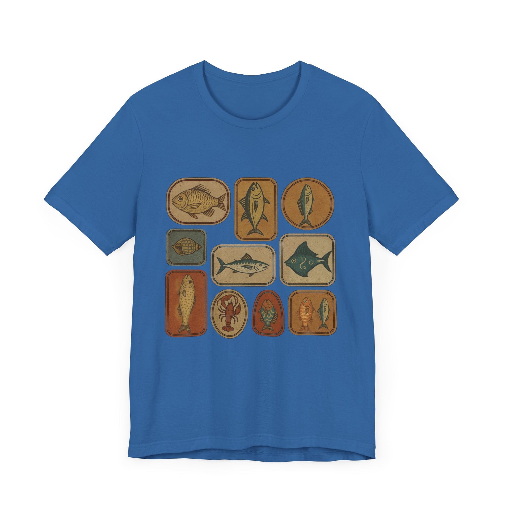 Retro Fisher Shirt, Fish Shirt For Men, Fisher Tee, Fisher Gifts - Popbydesign