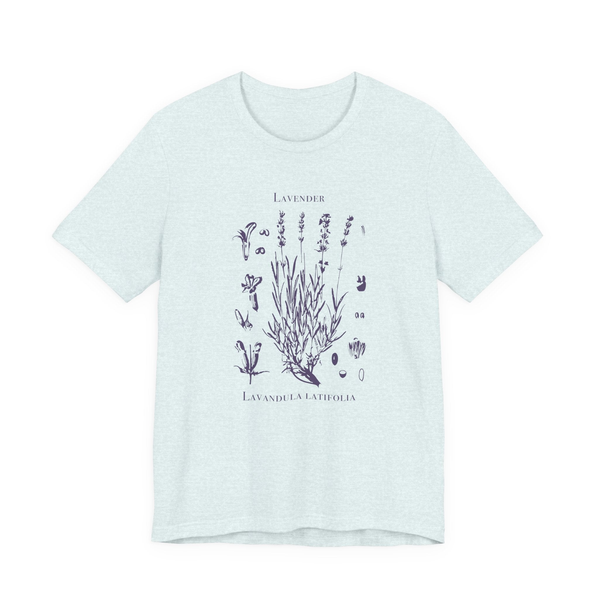 Retro Lavender Adult Shirt, Wildflowers Nature Shirt by PopCultureByDesign36