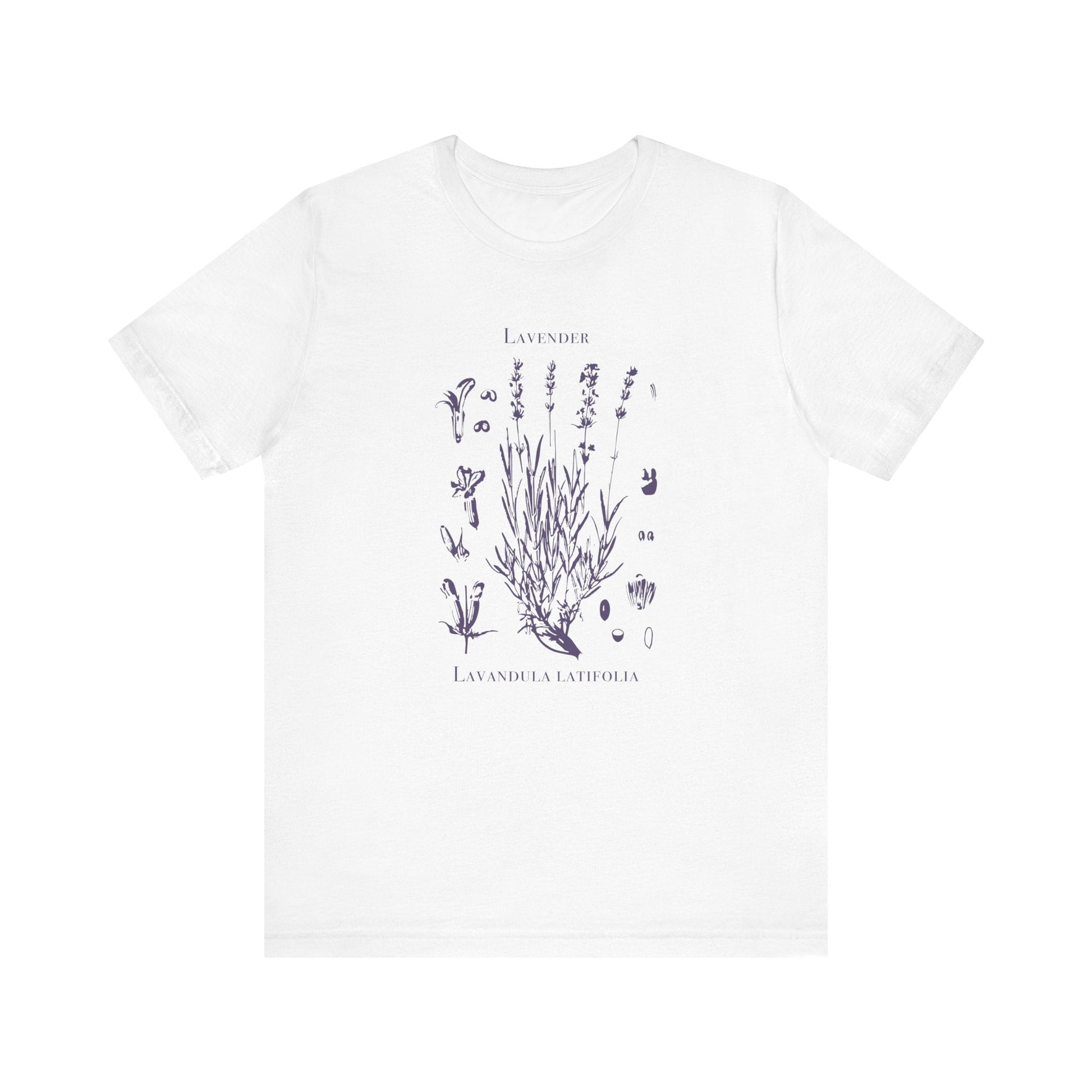 Retro Lavender Adult Shirt, Wildflowers Nature Shirt - Popbydesign