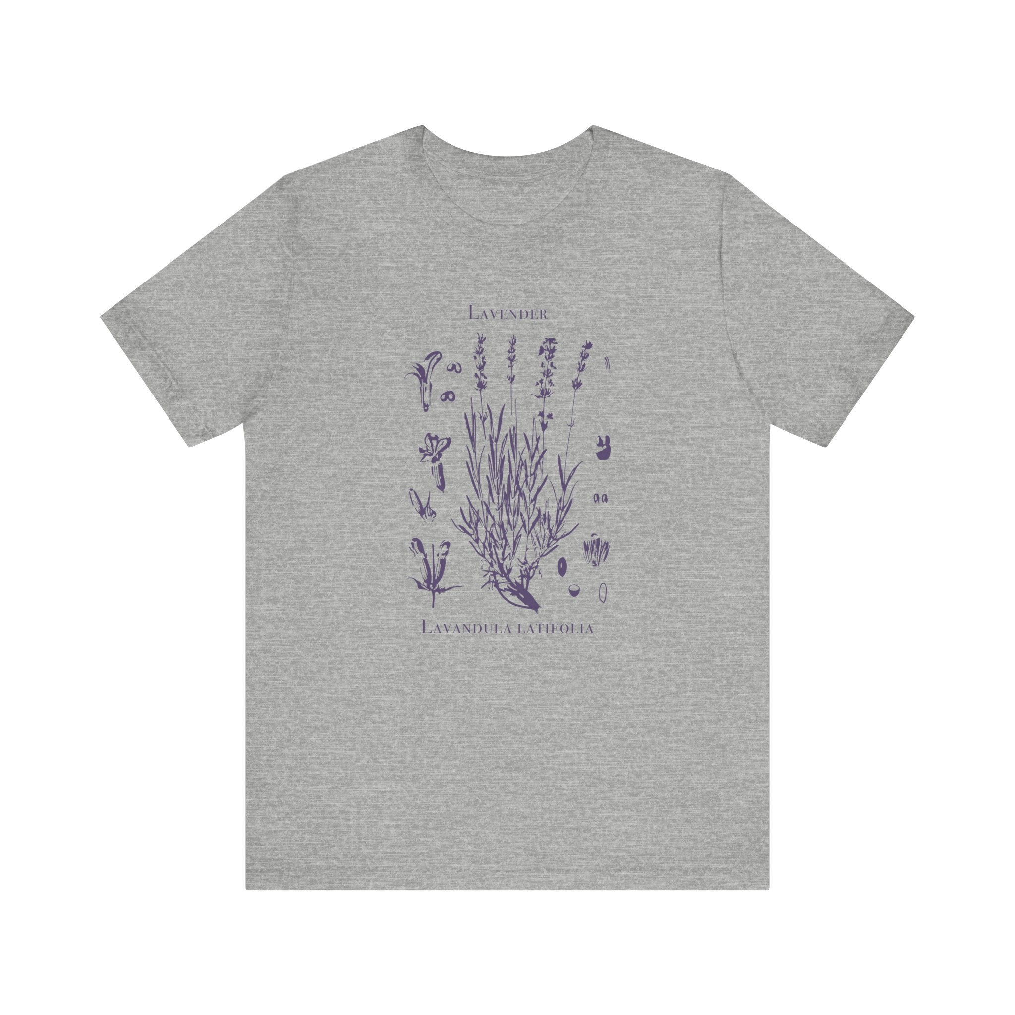 Retro Lavender Adult Shirt, Wildflowers Nature Shirt by PopCultureByDesign36