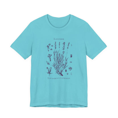 Retro Lavender Adult Shirt, Wildflowers Nature Shirt - Popbydesign