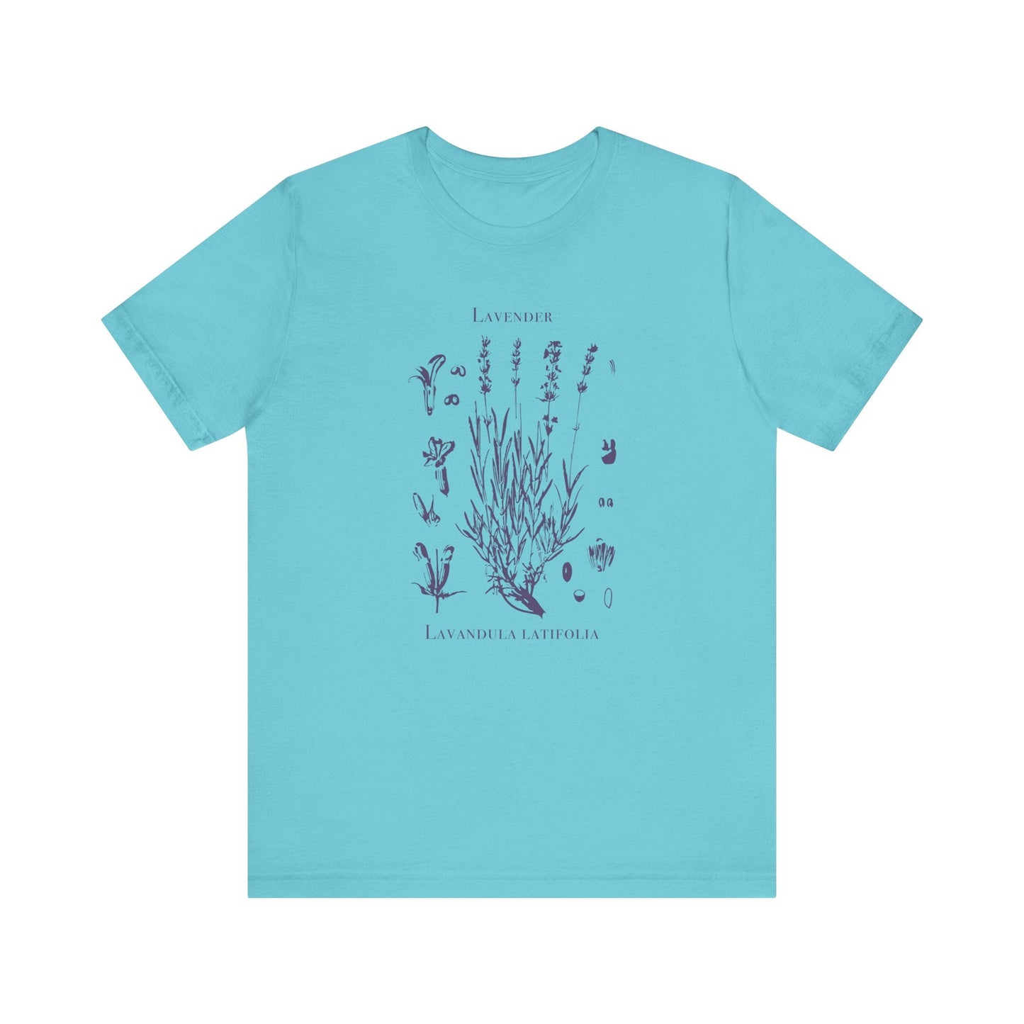 Retro Lavender Adult Shirt, Wildflowers Nature Shirt - Popbydesign