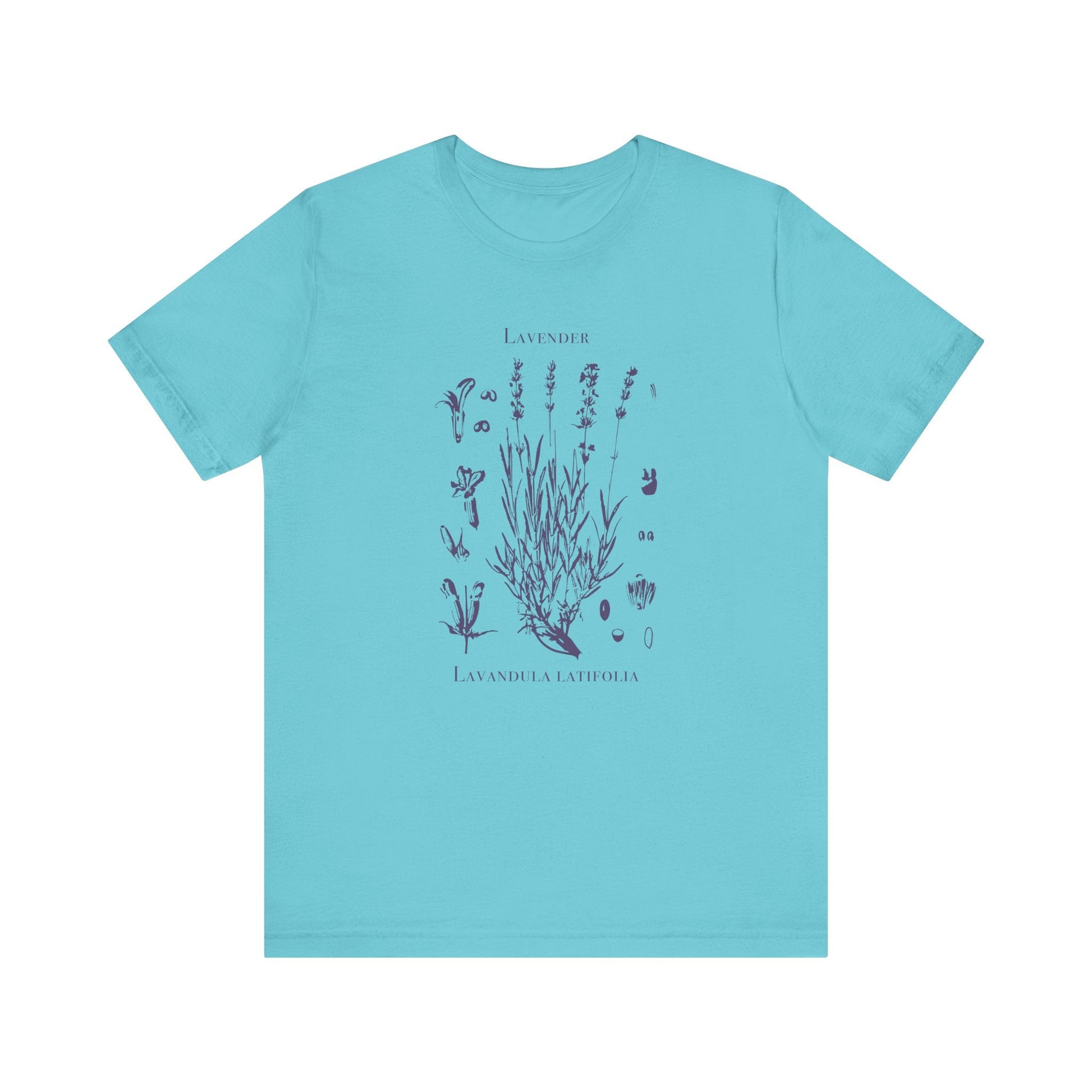 Retro Lavender Adult Shirt, Wildflowers Nature Shirt - Popbydesign