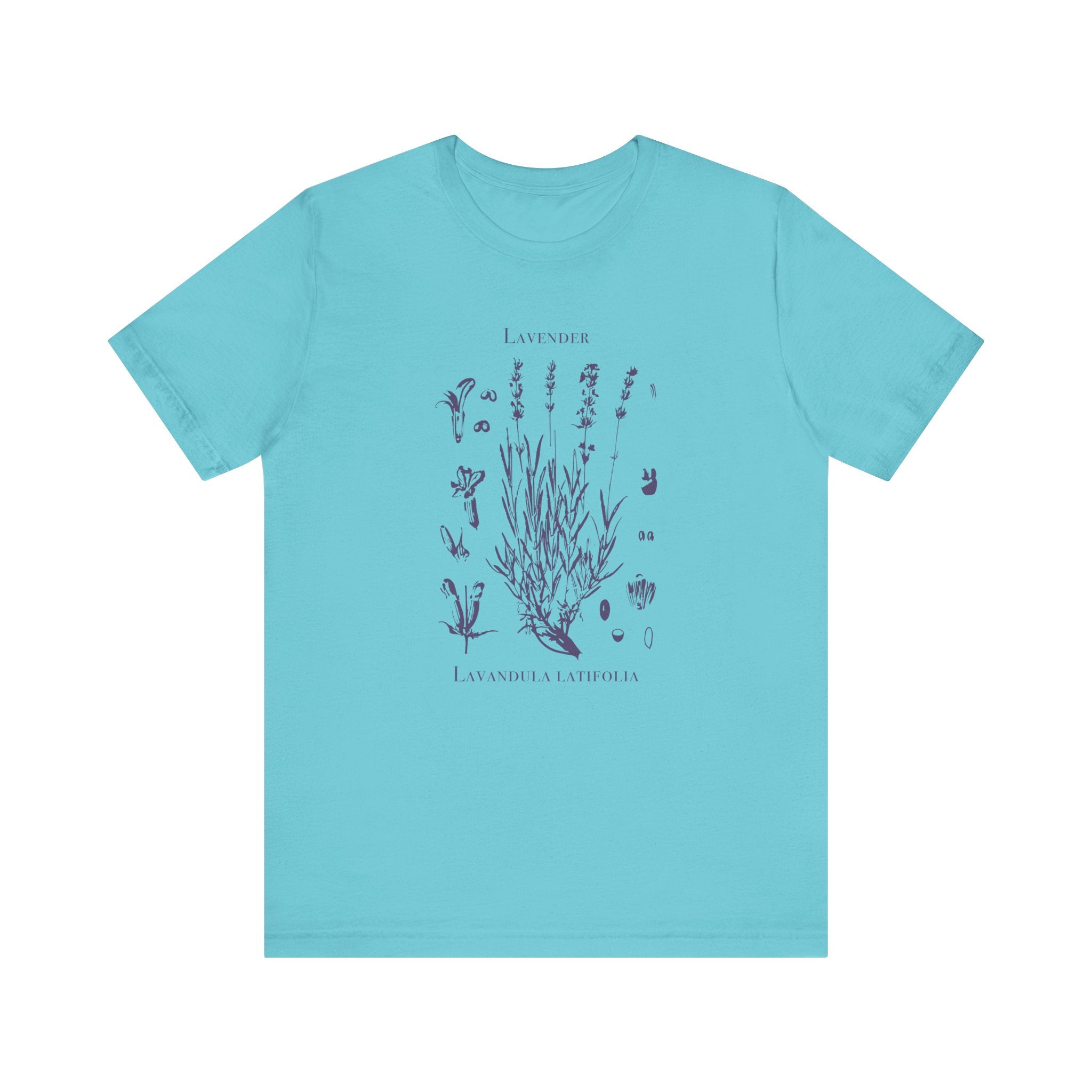 Retro Lavender Adult Shirt, Wildflowers Nature Shirt by PopCultureByDesign36