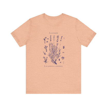 Retro Lavender Adult Shirt, Wildflowers Nature Shirt - Popbydesign