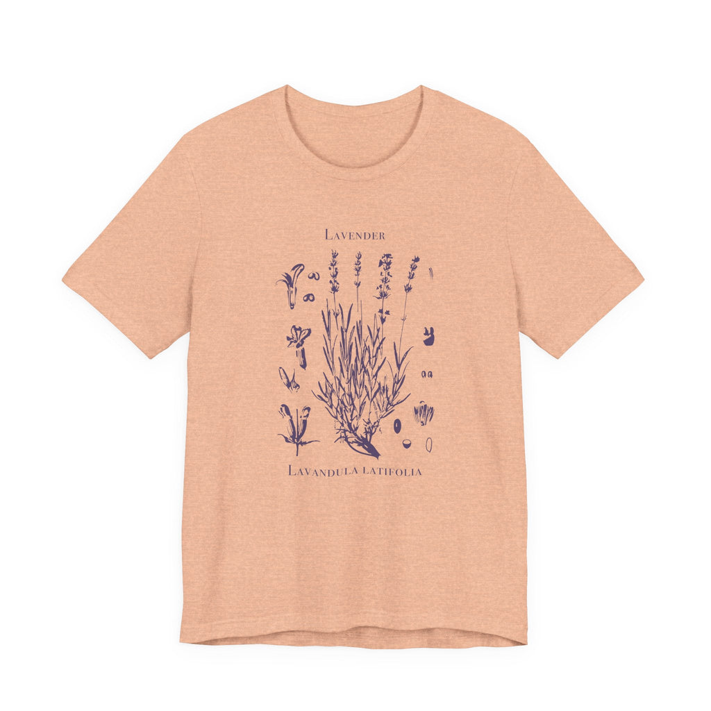Retro Lavender Adult Shirt, Wildflowers Nature Shirt by PopCultureByDesign36