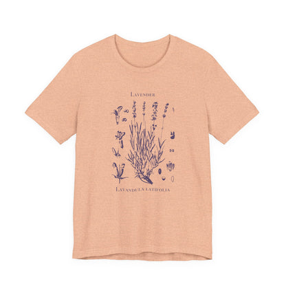 Retro Lavender Adult Shirt, Wildflowers Nature Shirt - Popbydesign