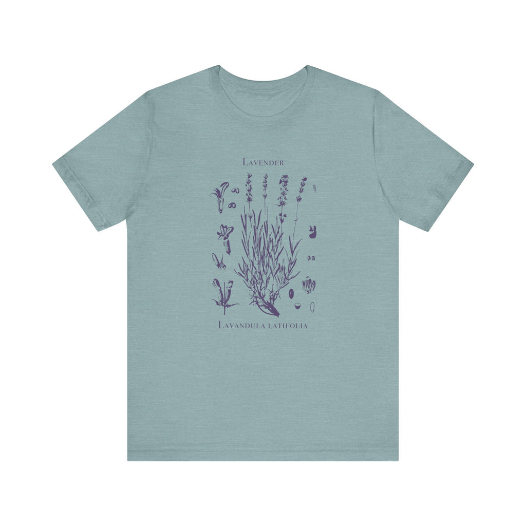 Retro Lavender Adult Shirt, Wildflowers Nature Shirt by PopCultureByDesign36