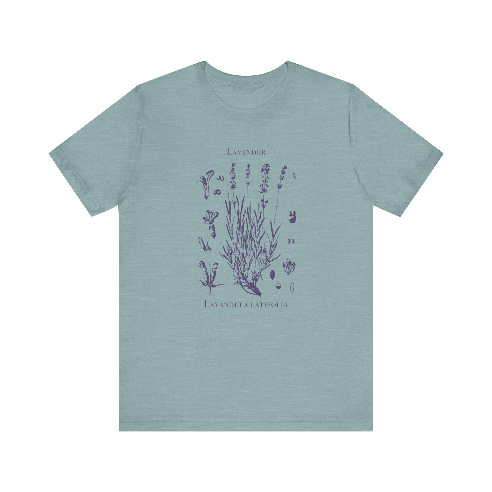 Retro Lavender Adult Shirt, Wildflowers Nature Shirt by PopCultureByDesign36