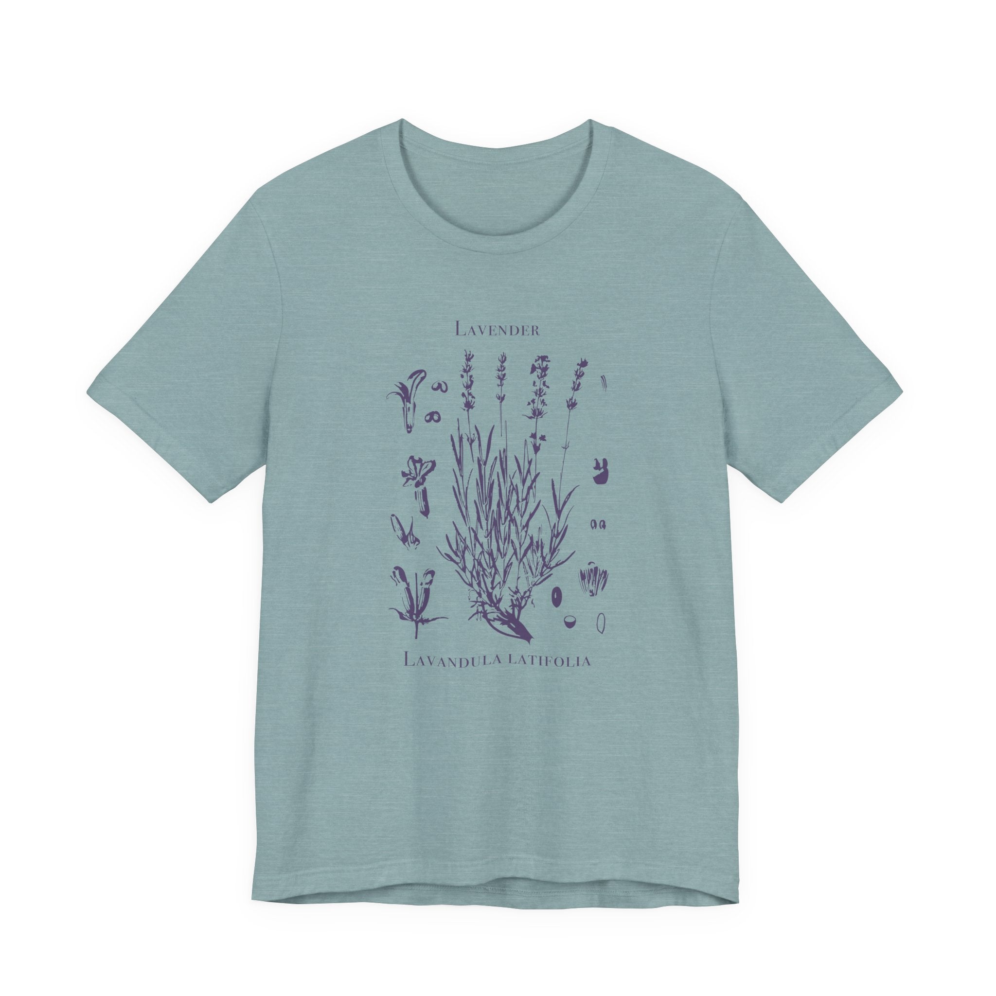 Retro Lavender Adult Shirt, Wildflowers Nature Shirt by PopCultureByDesign36