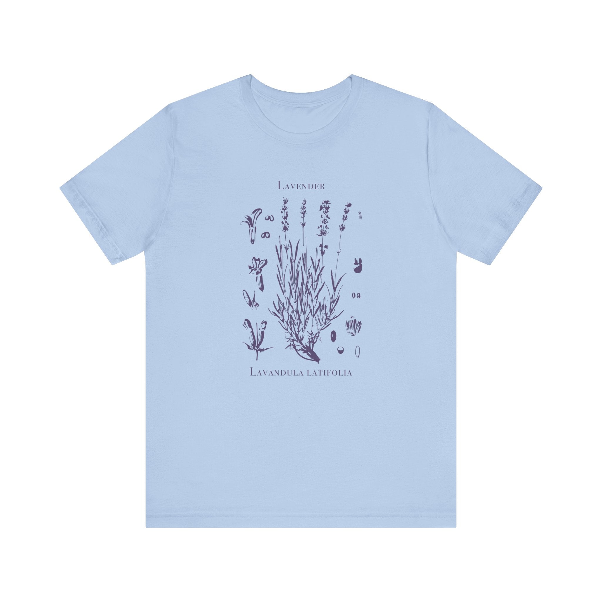 Retro Lavender Adult Shirt, Wildflowers Nature Shirt by PopCultureByDesign36